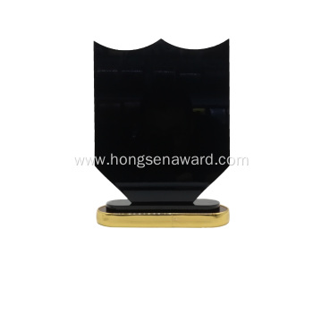 Stock Souvenir Wooden award plaque frame trophy